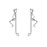 Asymmetric Earrings - Pair